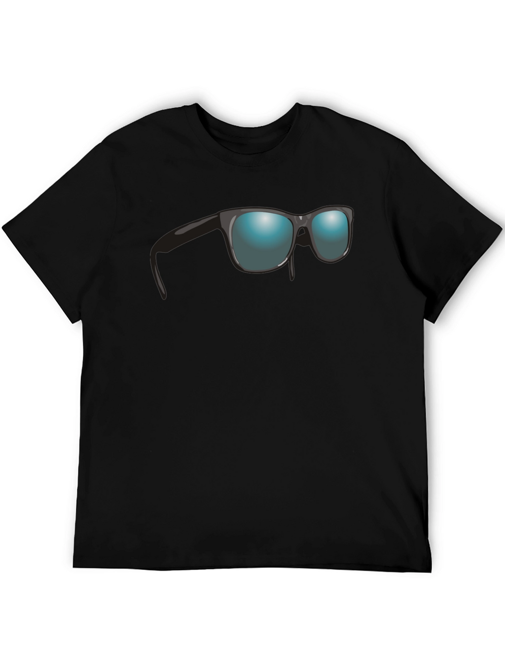 Sunglasses Graphic Black T-Shirt