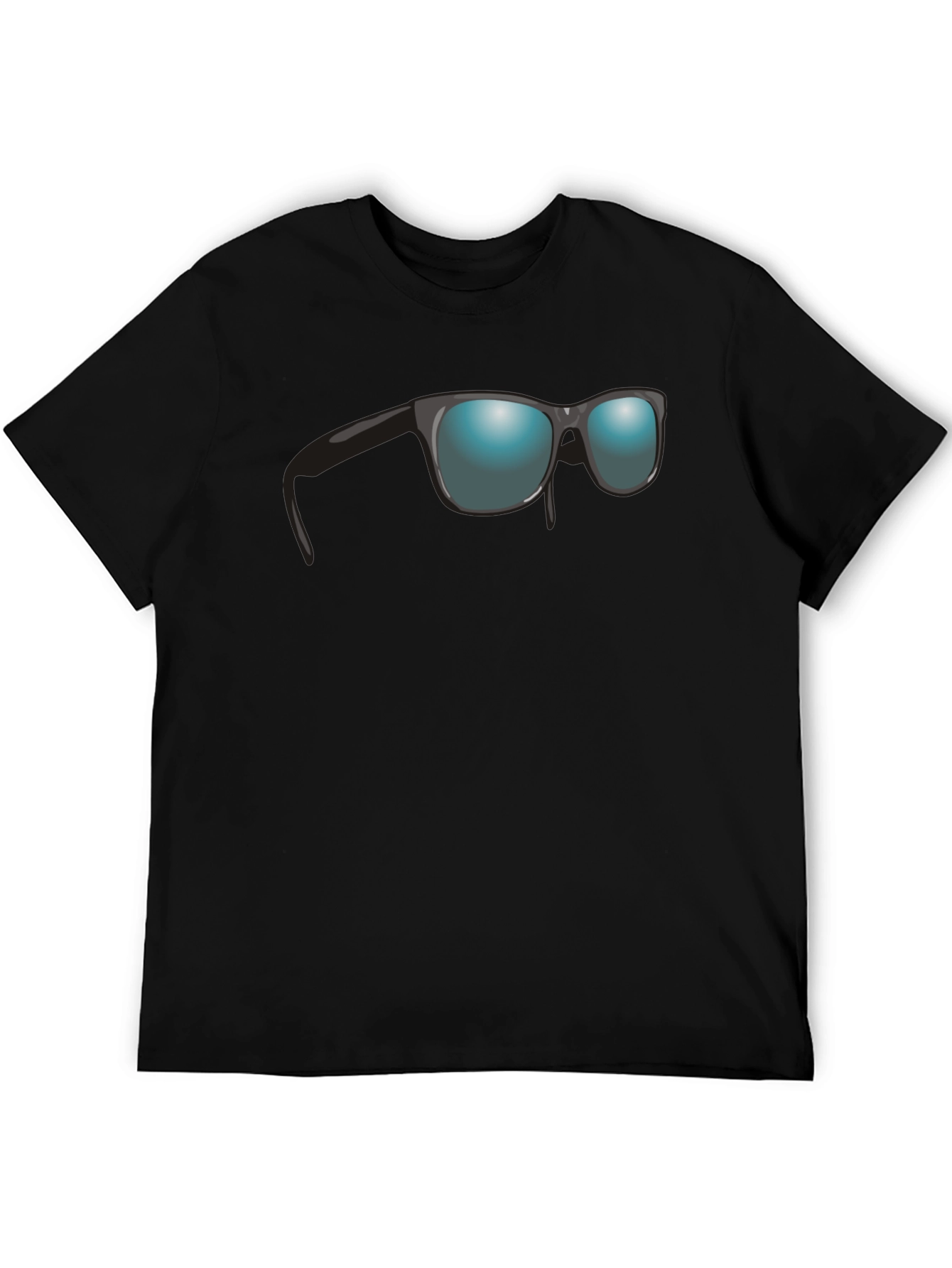 Sunglasses Graphic Black T-Shirt