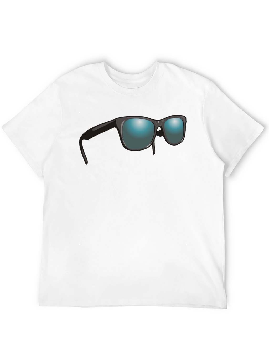 Sunglasses Graphic Black T-Shirt
