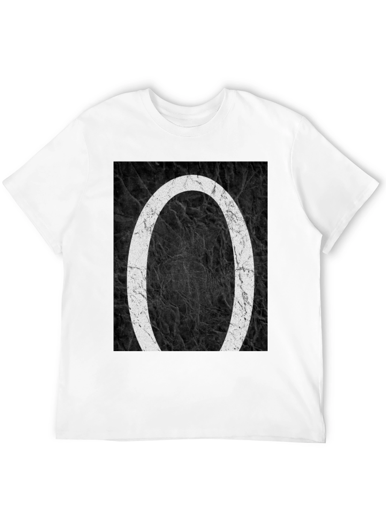Abstract O Graphic Tee - Black