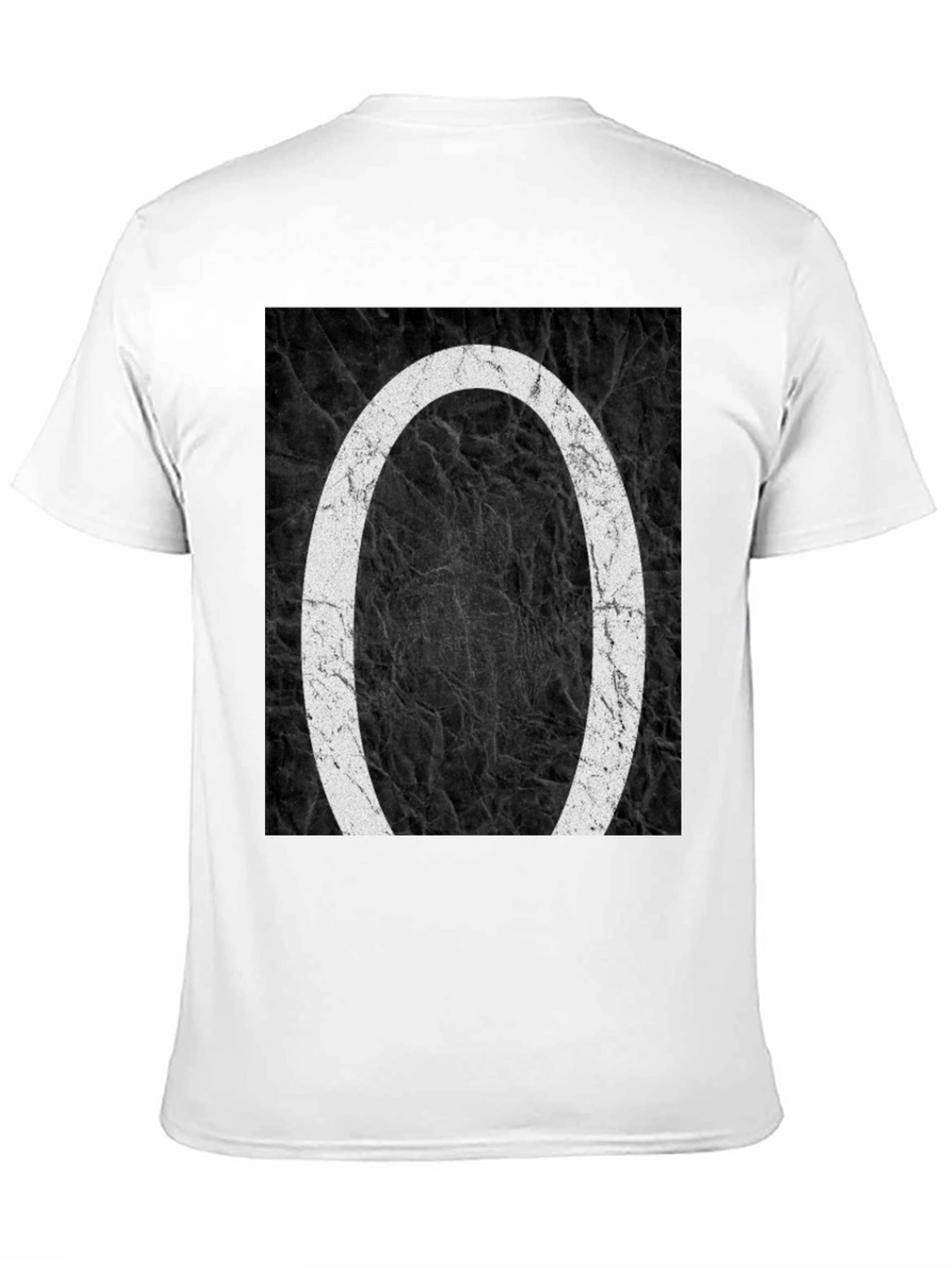 Abstract O Graphic Tee - Black
