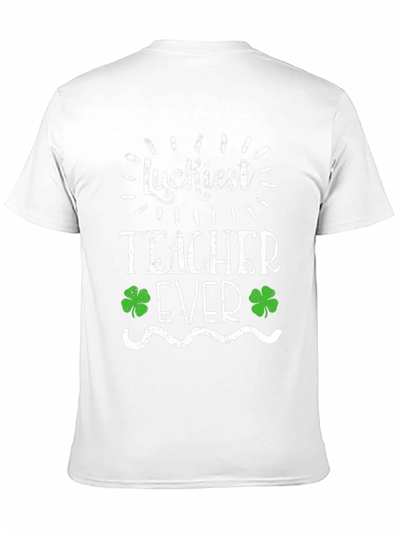 Luckiest Teacher Ever St. Patricks Day Graphic Tee