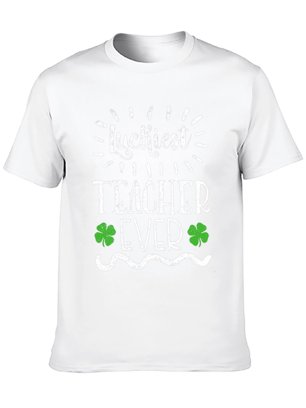 Luckiest Teacher Ever St. Patricks Day Graphic Tee