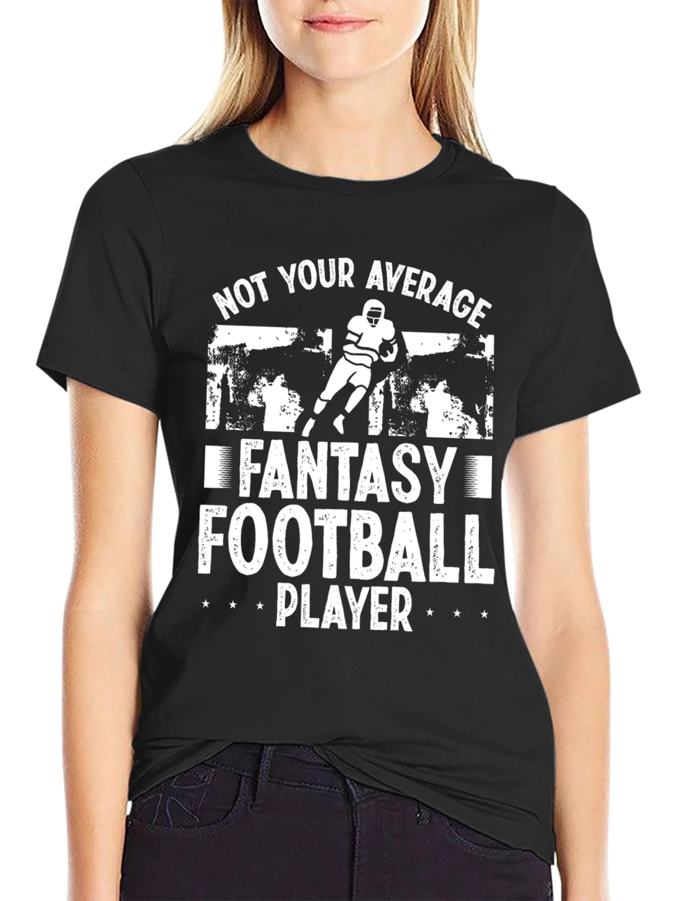 Fantasy Football Player Graphic T-Shirt