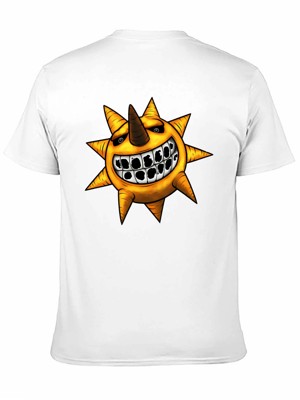 Soul Eater Sun Graphic T-Shirt - Black