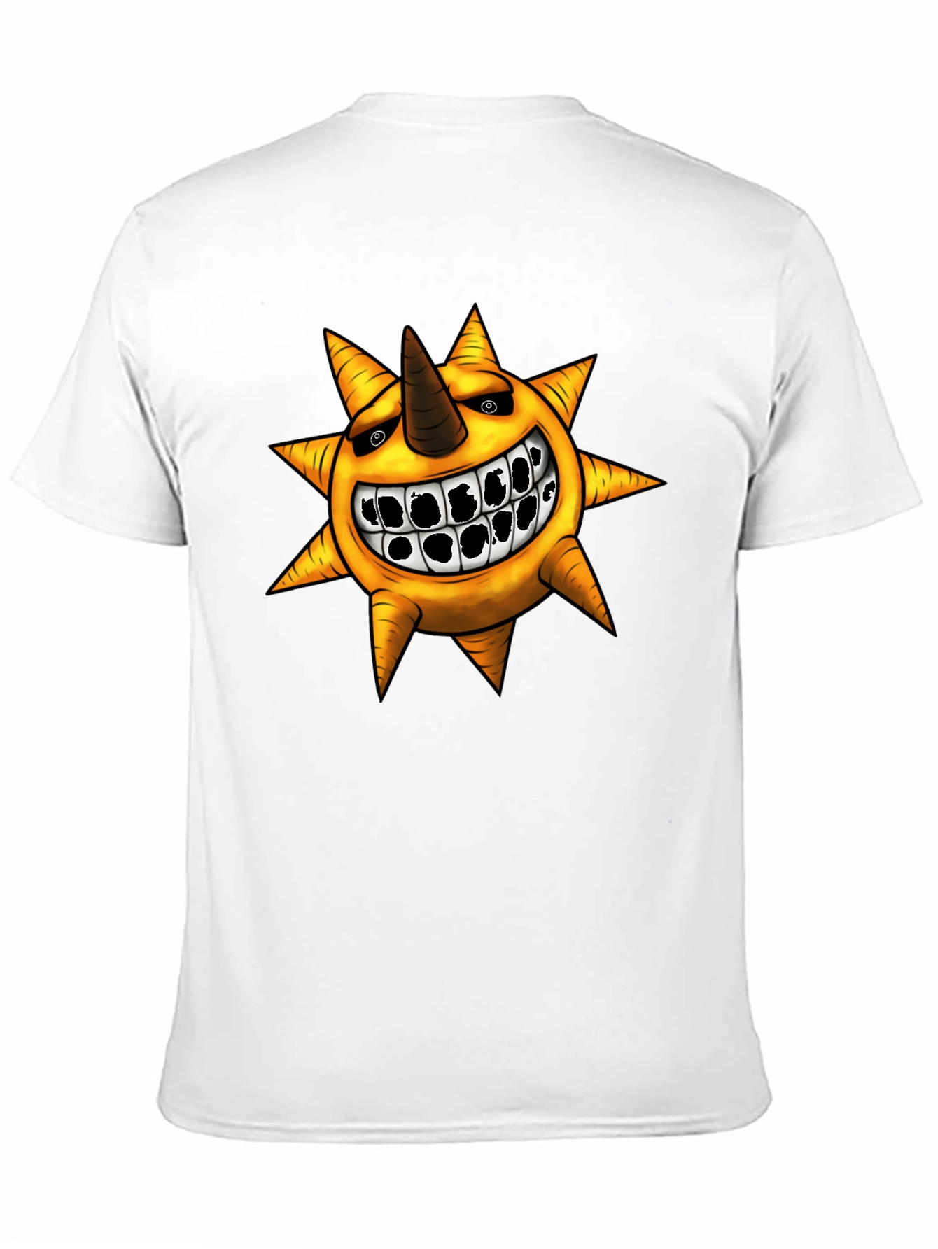 Soul Eater Sun Graphic T-Shirt - Black