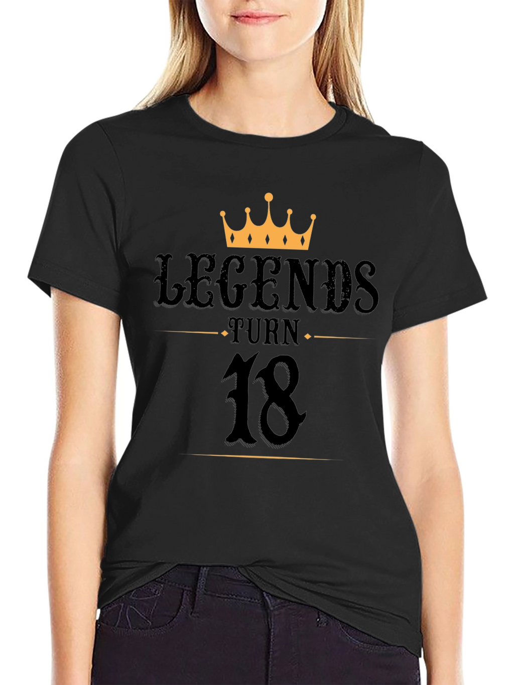 Legends Turn 18 T-Shirt - Birthday Gift