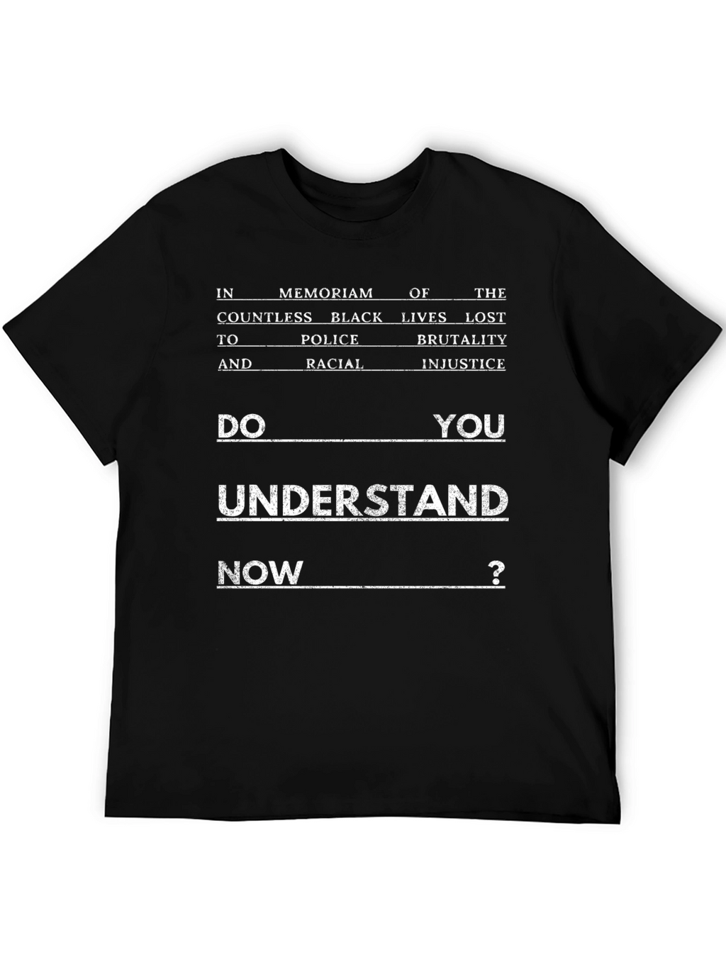 In Memoriam Graphic Tee - Justice Awareness Shirt