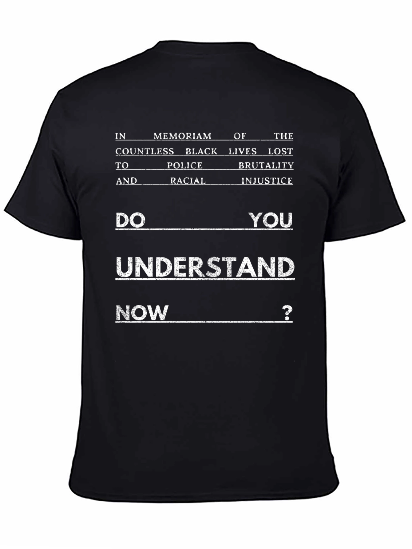 In Memoriam Graphic Tee - Justice Awareness Shirt