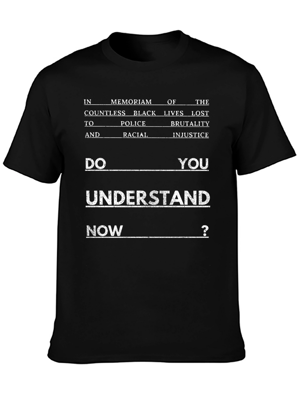 In Memoriam Graphic Tee - Justice Awareness Shirt