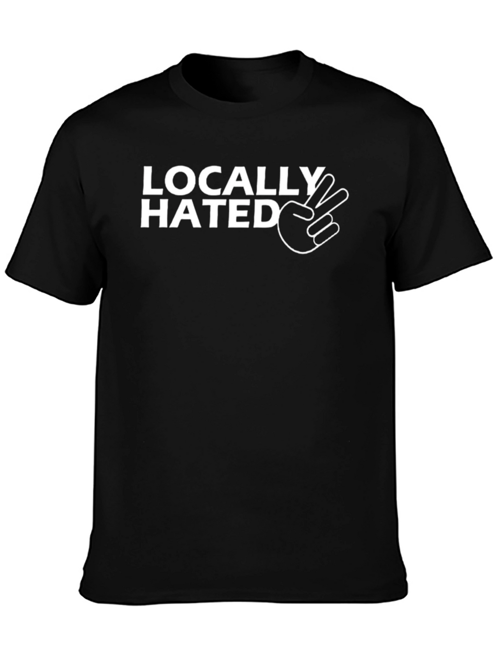 Locally Hated Graphic T-Shirt - Casual Wear