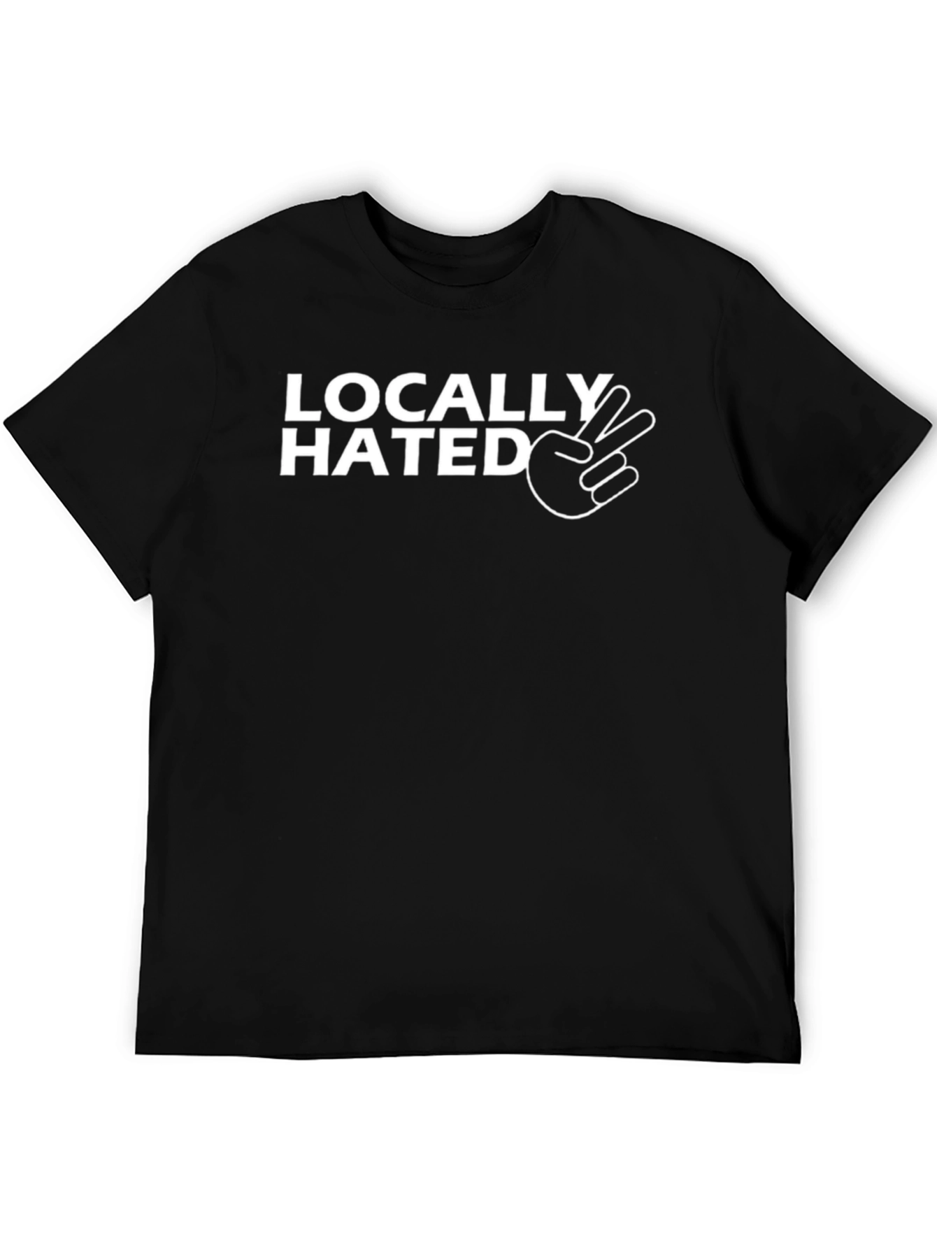 Locally Hated Graphic T-Shirt - Casual Wear