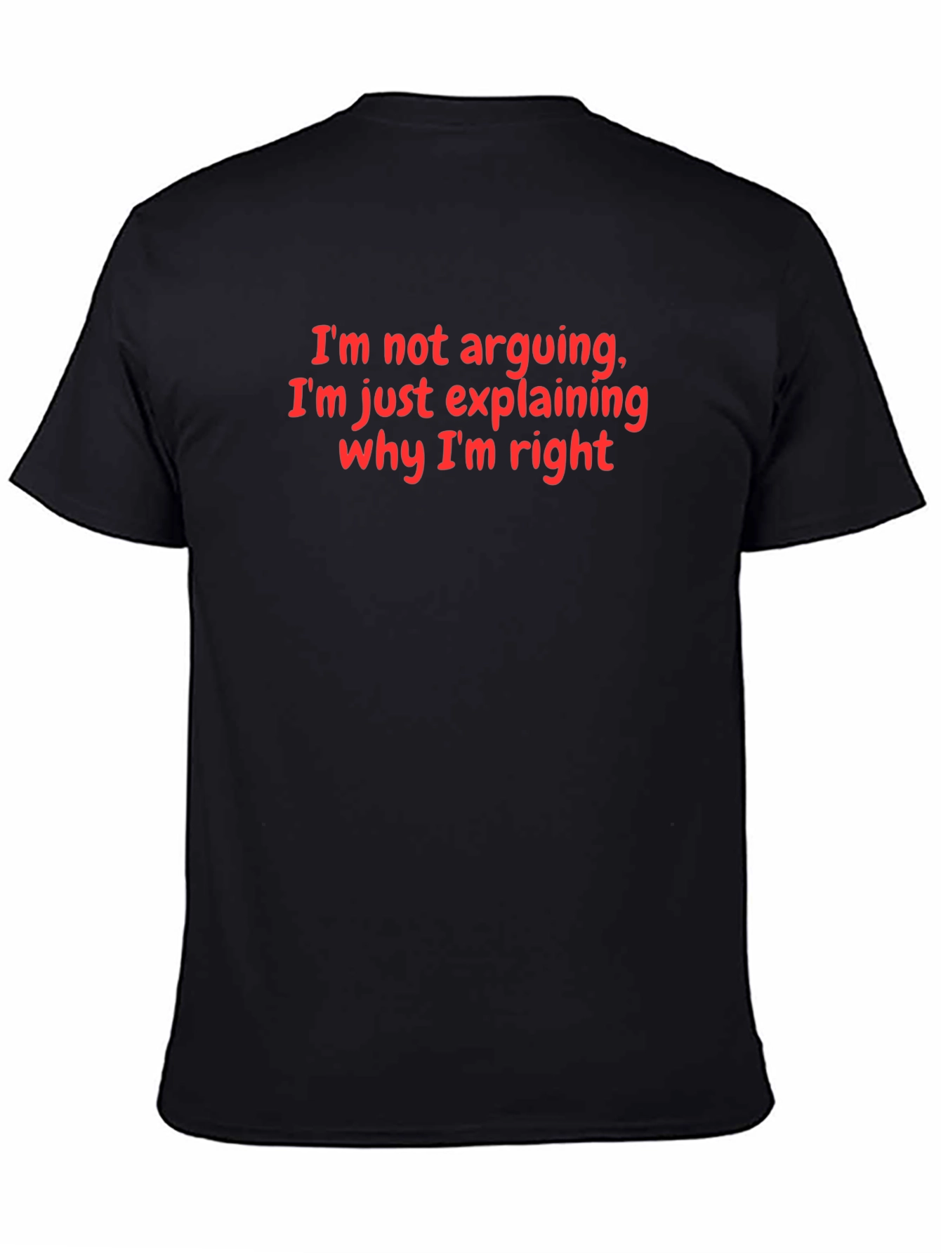 Funny Im Not Arguing Graphic Tee