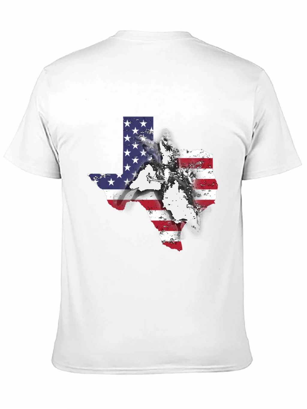 Texas Flag Graphic Tee - Patriotic Style
