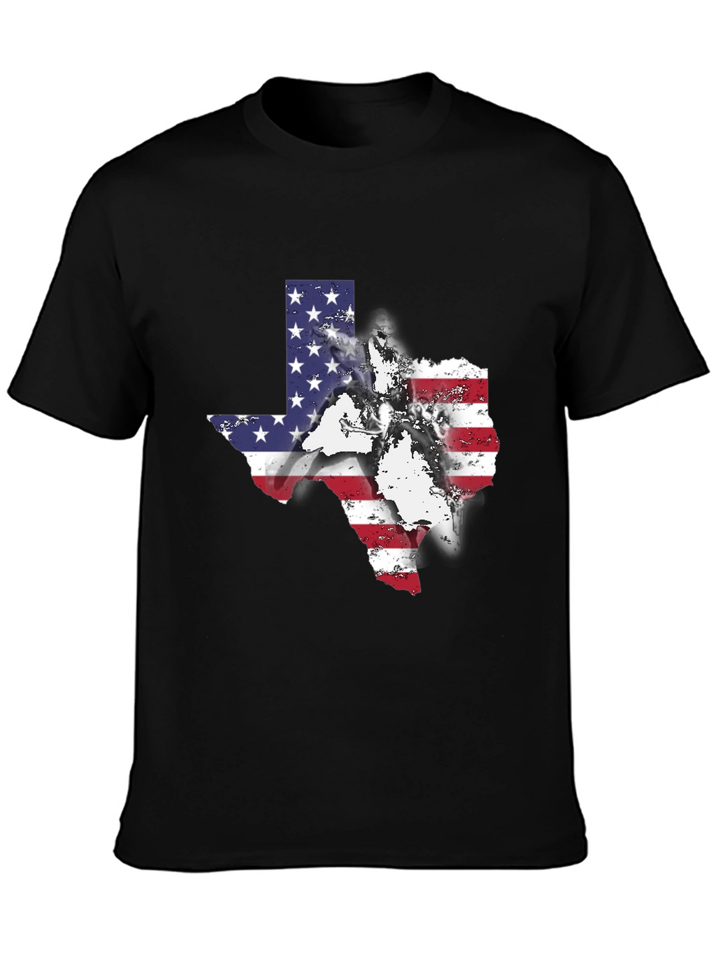 Texas Flag Graphic Tee - Patriotic Style
