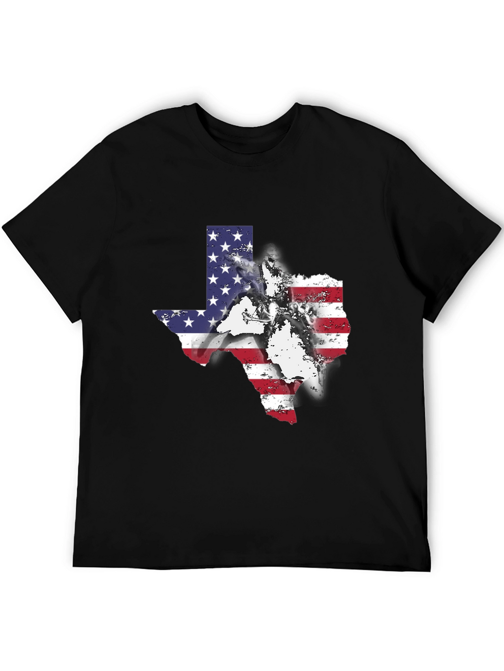 Texas Flag Graphic Tee - Patriotic Style