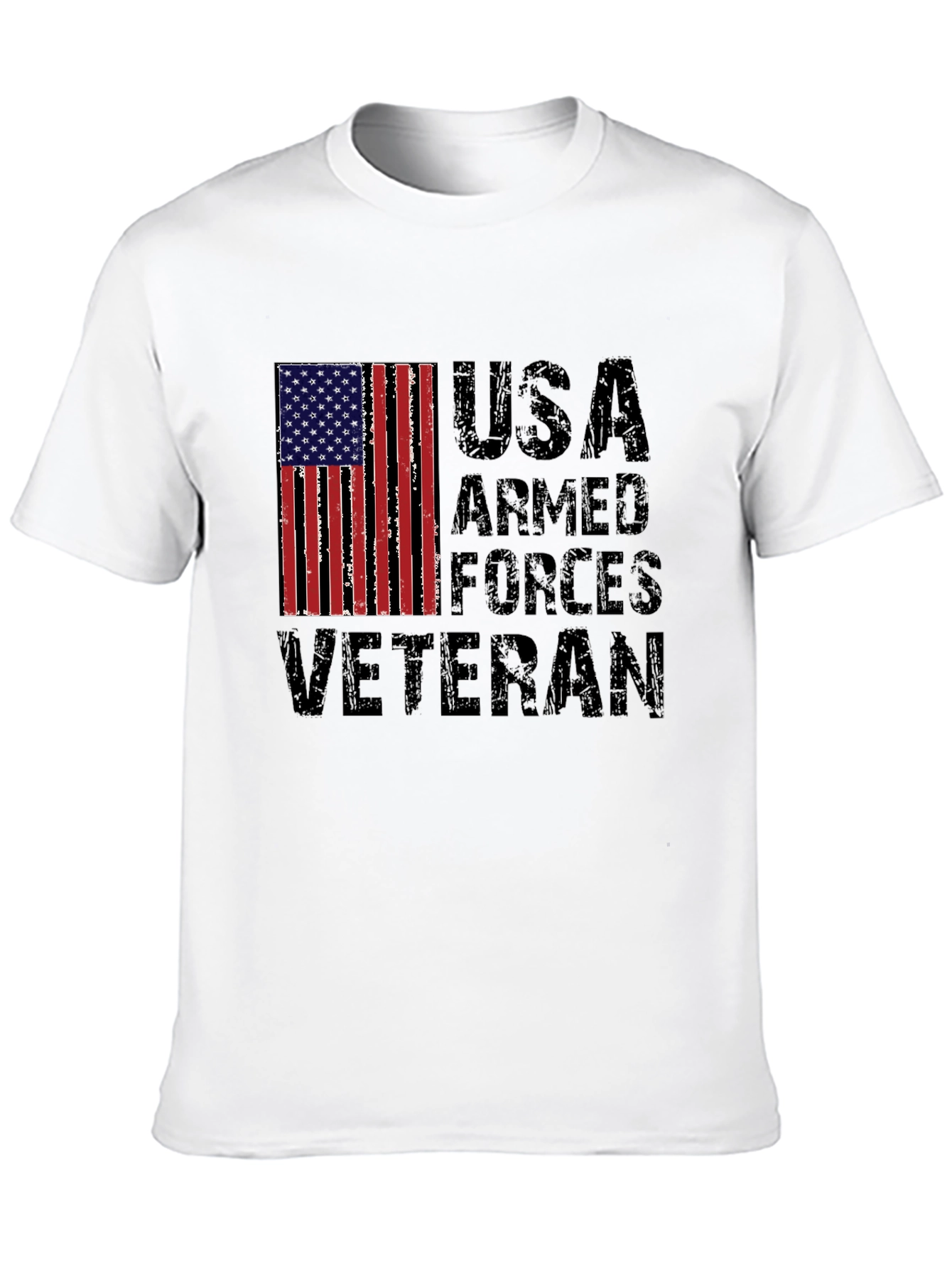 USA Armed Forces Veteran T-Shirt Patriotic Pride
