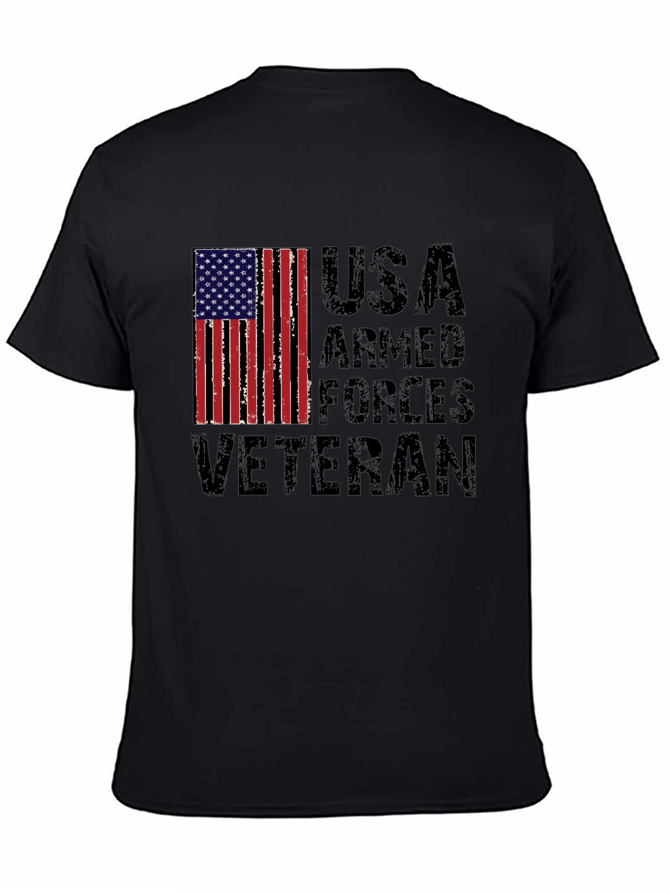 USA Armed Forces Veteran T-Shirt Patriotic Pride