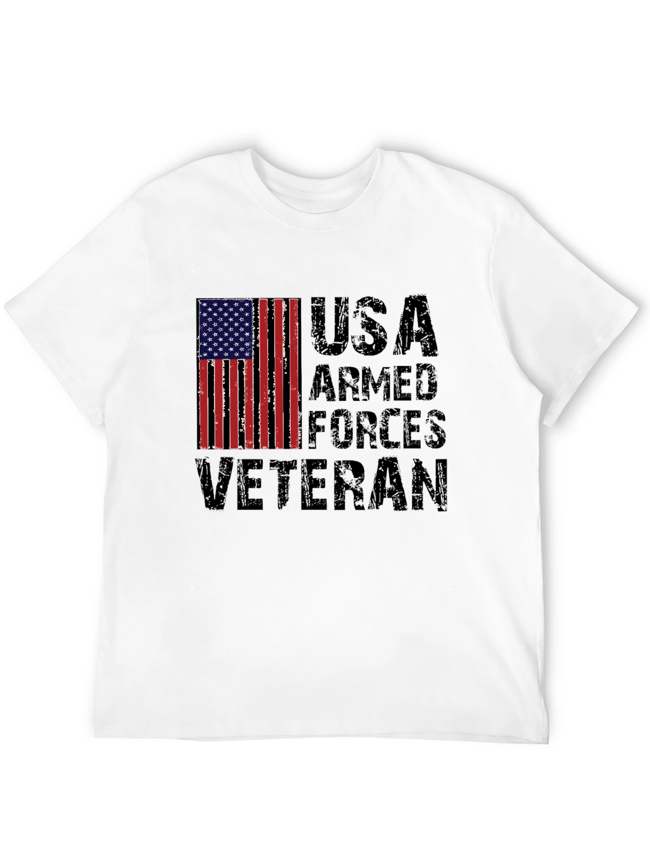 USA Armed Forces Veteran T-Shirt Patriotic Pride