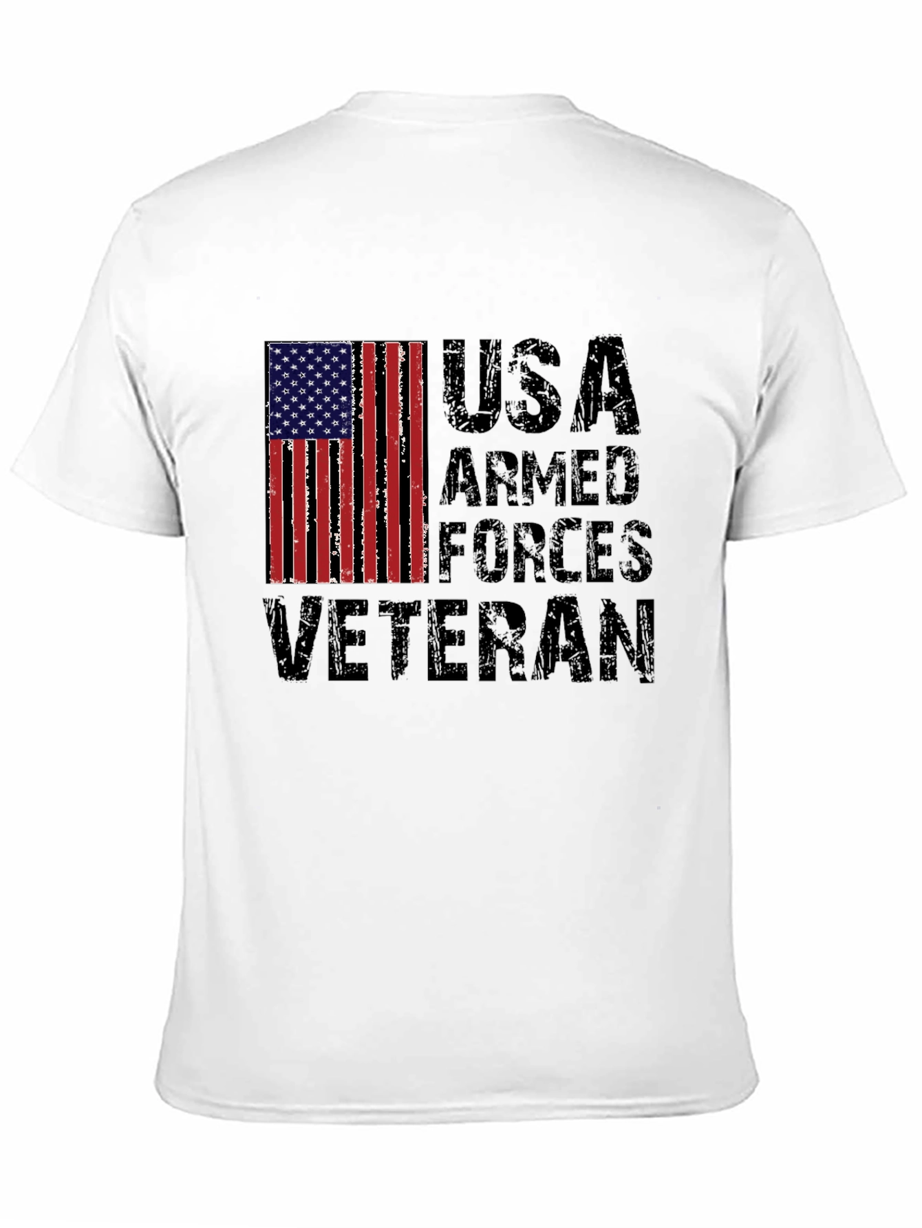 USA Armed Forces Veteran T-Shirt Patriotic Pride