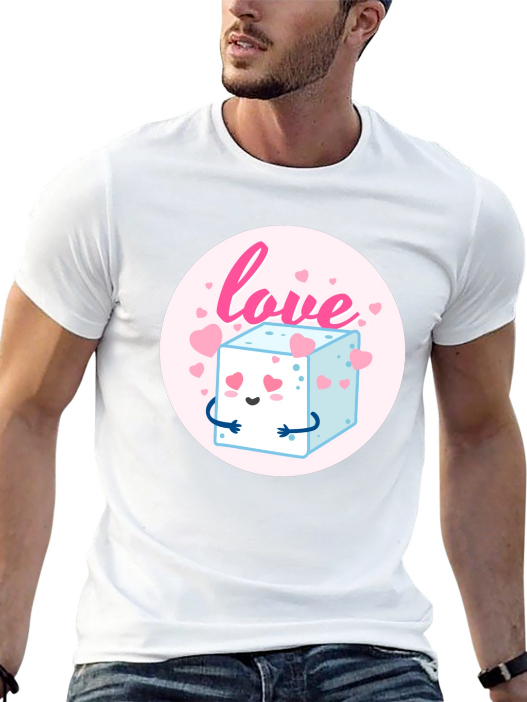 Love Sugar Cube Graphic Tee