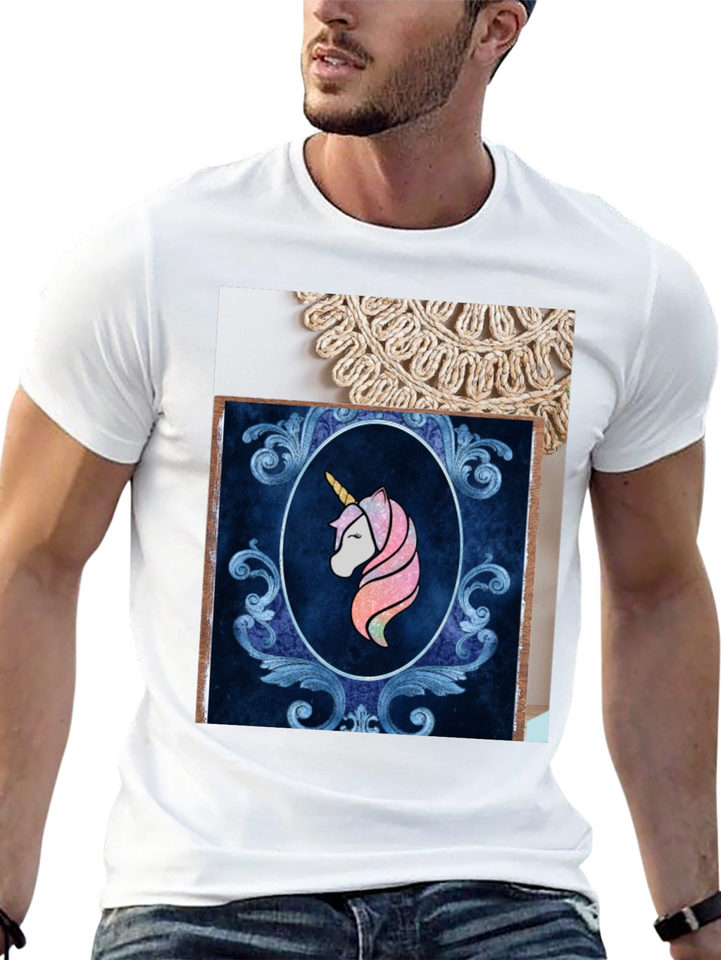 Unicorn Framed Graphic Tee