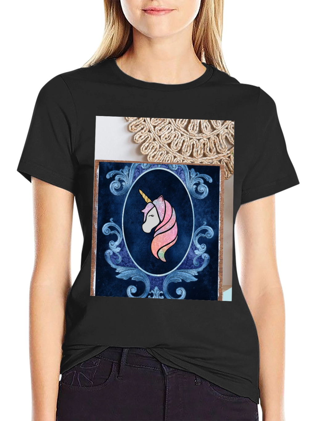 Unicorn Framed Graphic Tee