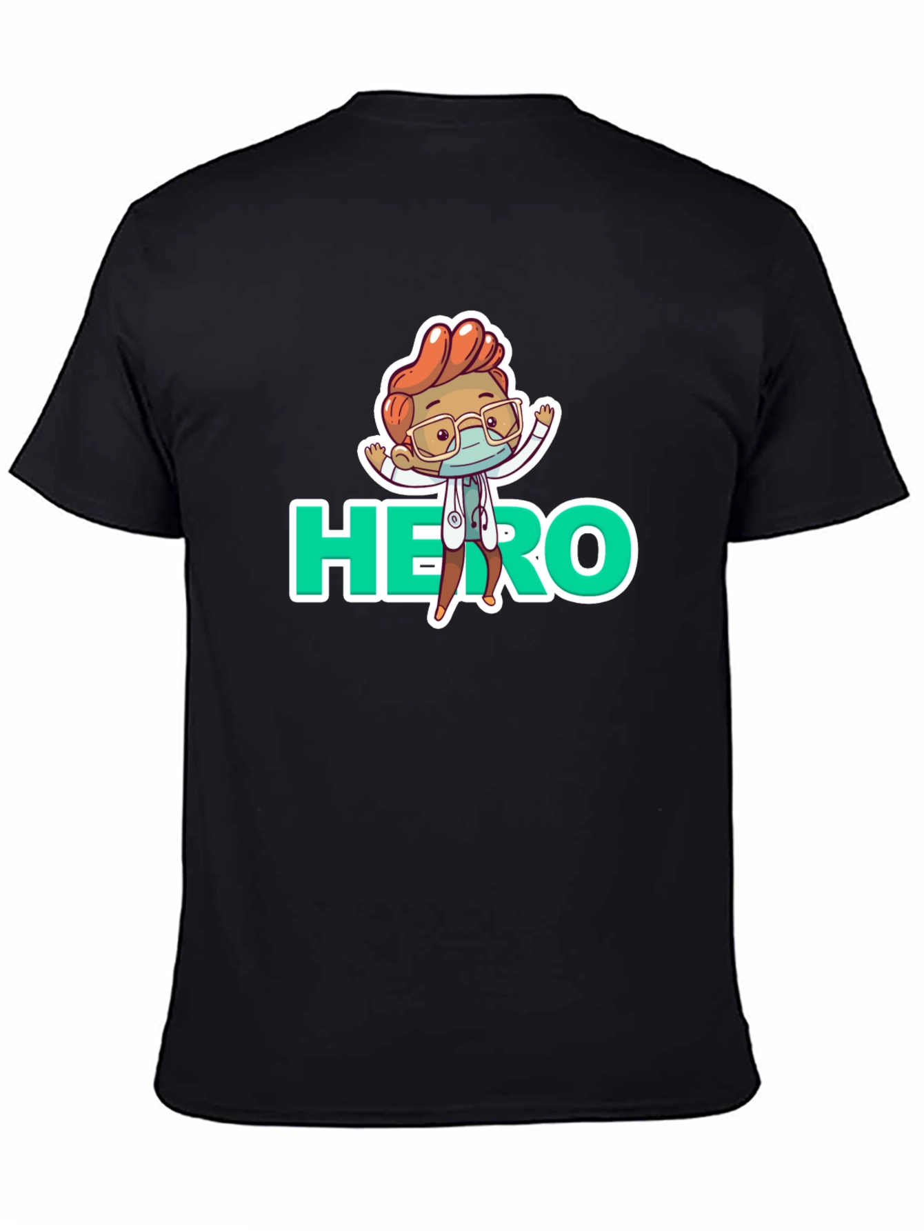Hero Doctor T-Shirt - Cartoon Graphic Tee