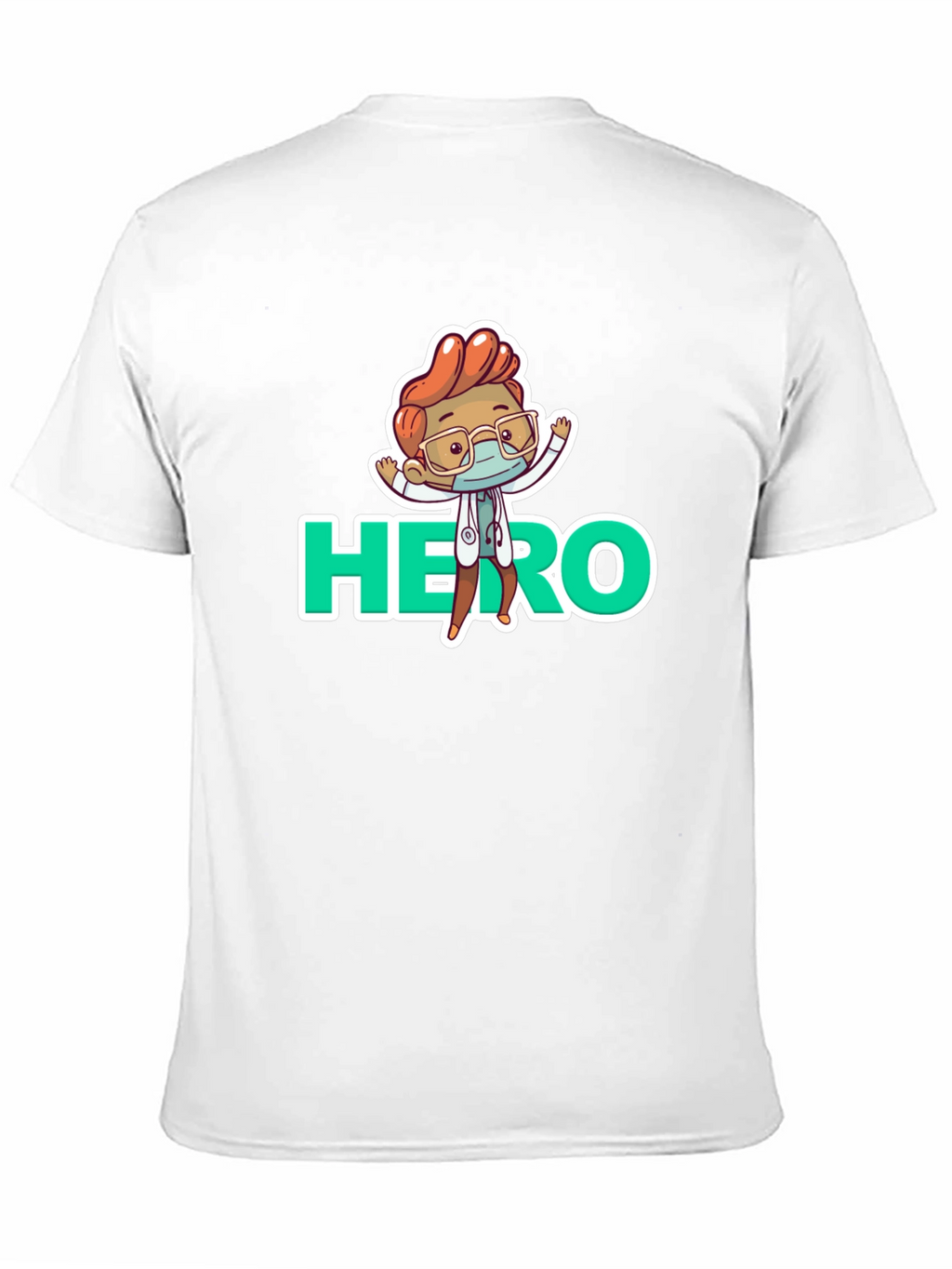 Hero Doctor T-Shirt - Cartoon Graphic Tee