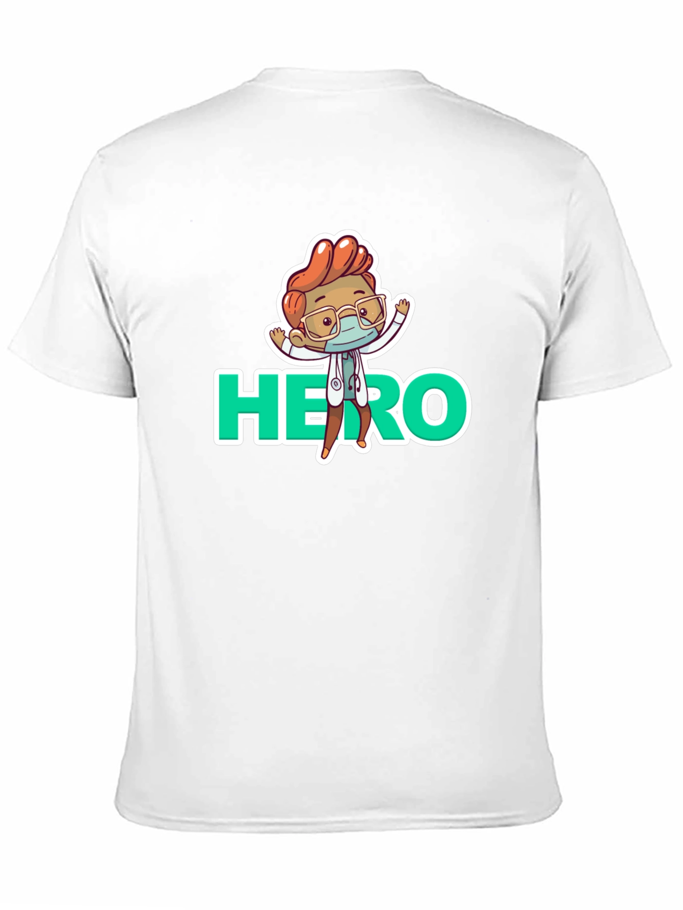 Hero Doctor T-Shirt - Cartoon Graphic Tee