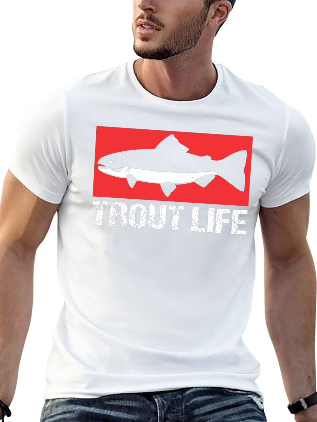 Trout Life T-Shirt - Angler Graphic Tee