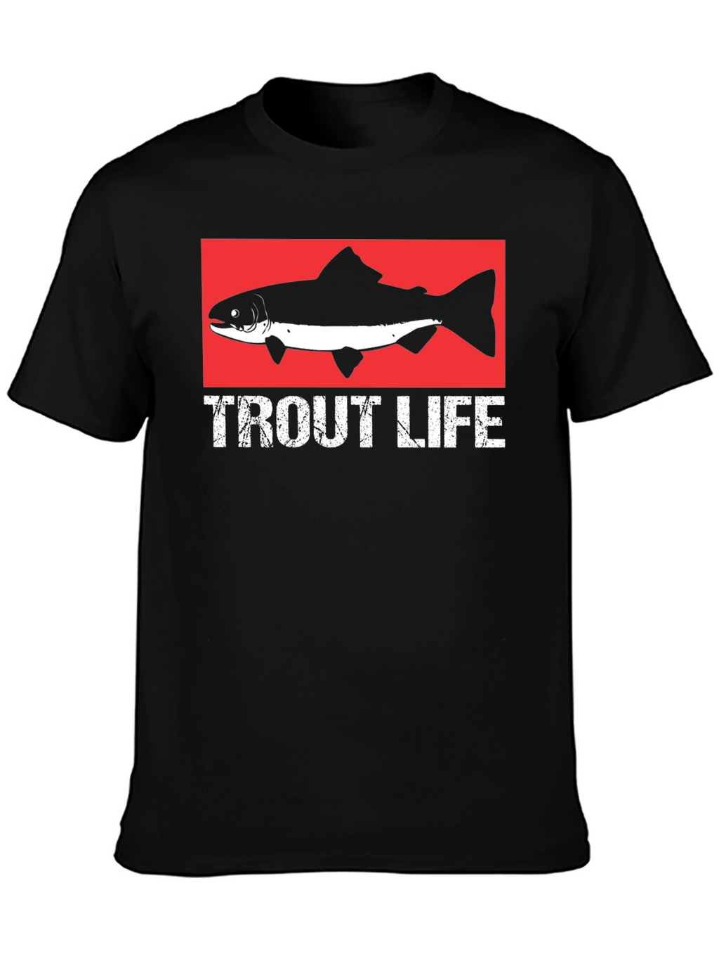 Trout Life T-Shirt - Angler Graphic Tee