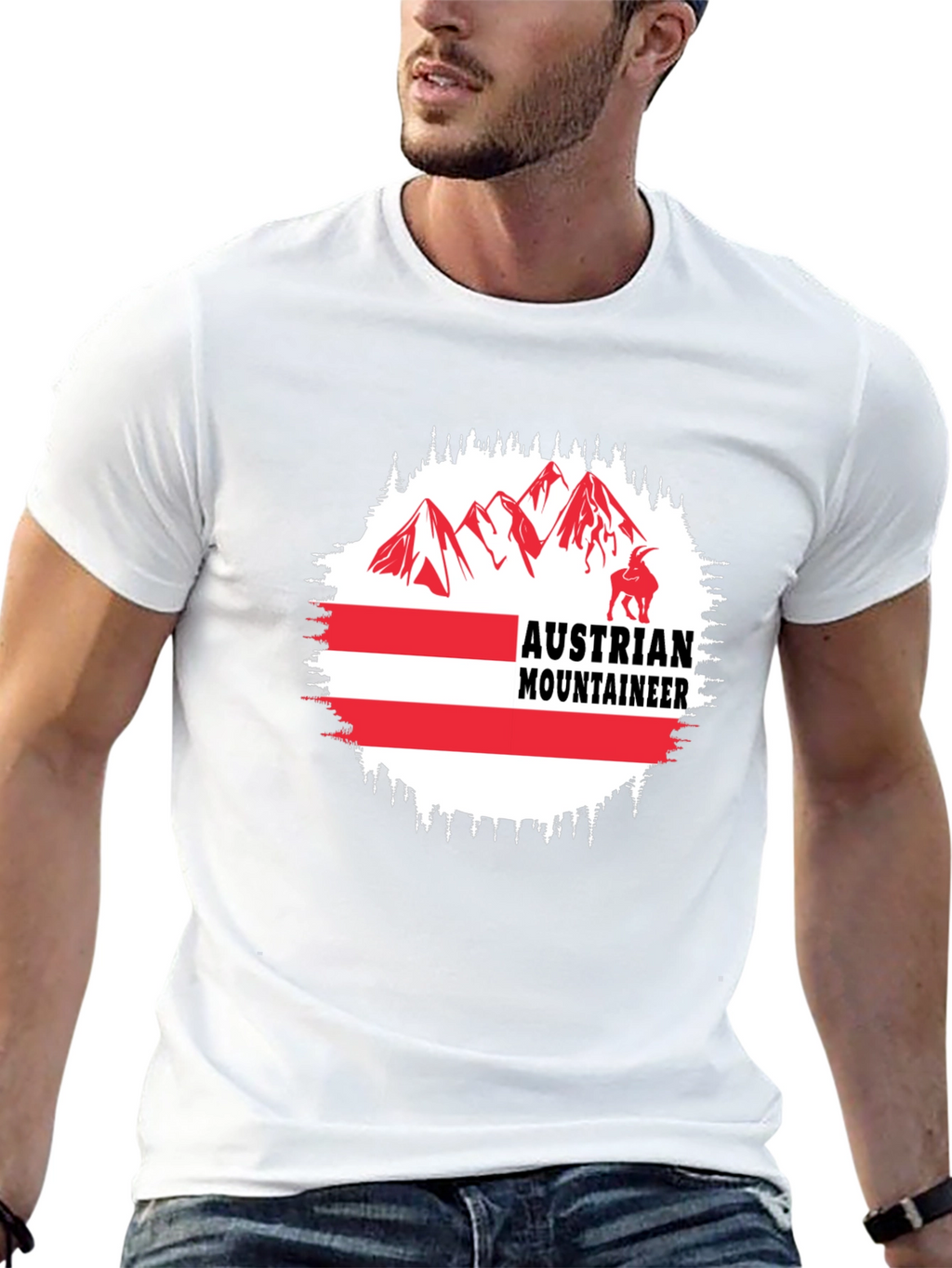 Austrian Mountaineer Graphic T-Shirt