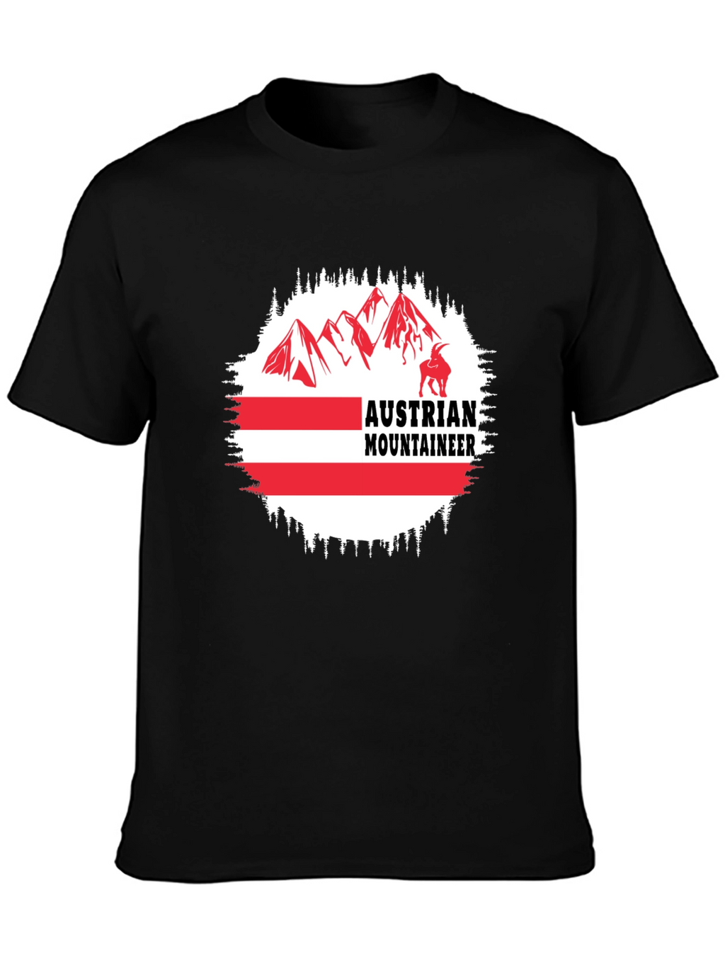 Austrian Mountaineer Graphic T-Shirt
