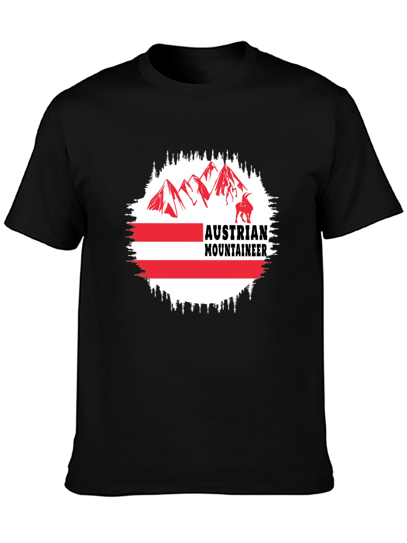 Austrian Mountaineer Graphic T-Shirt