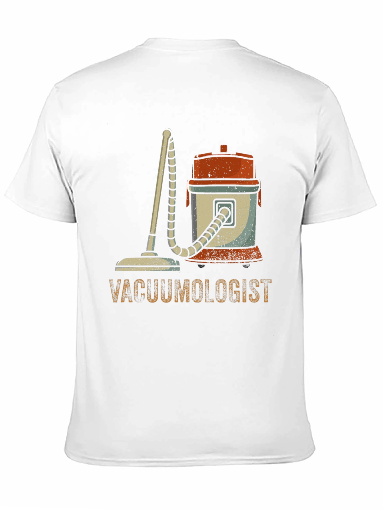 Vacuumologist Graphic T-Shirt - Novelty Cleaning Humor Tee