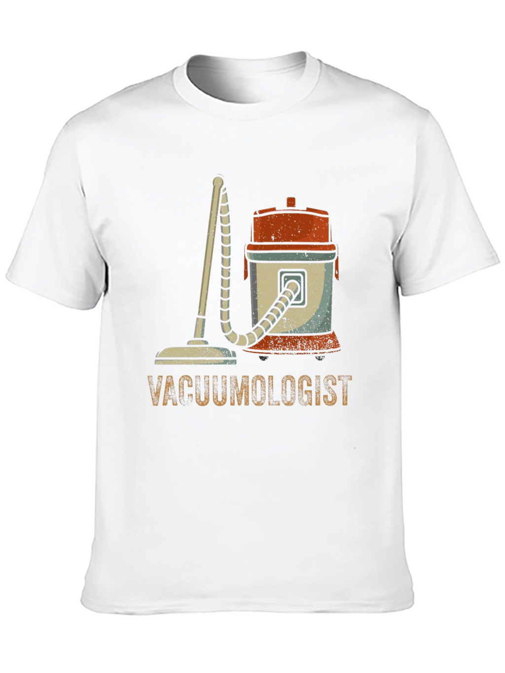 Vacuumologist Graphic T-Shirt - Novelty Cleaning Humor Tee