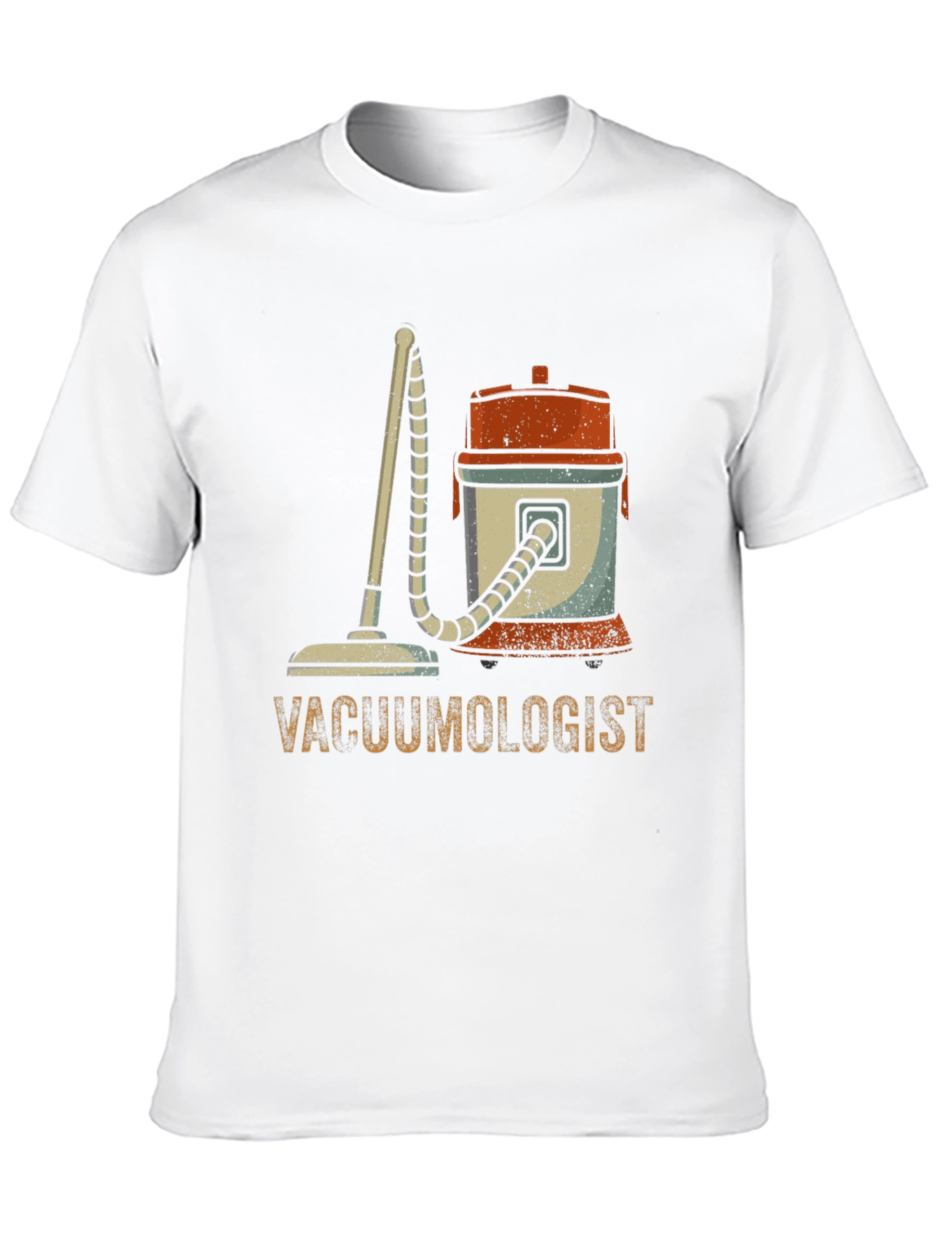 Vacuumologist Graphic T-Shirt - Novelty Cleaning Humor Tee