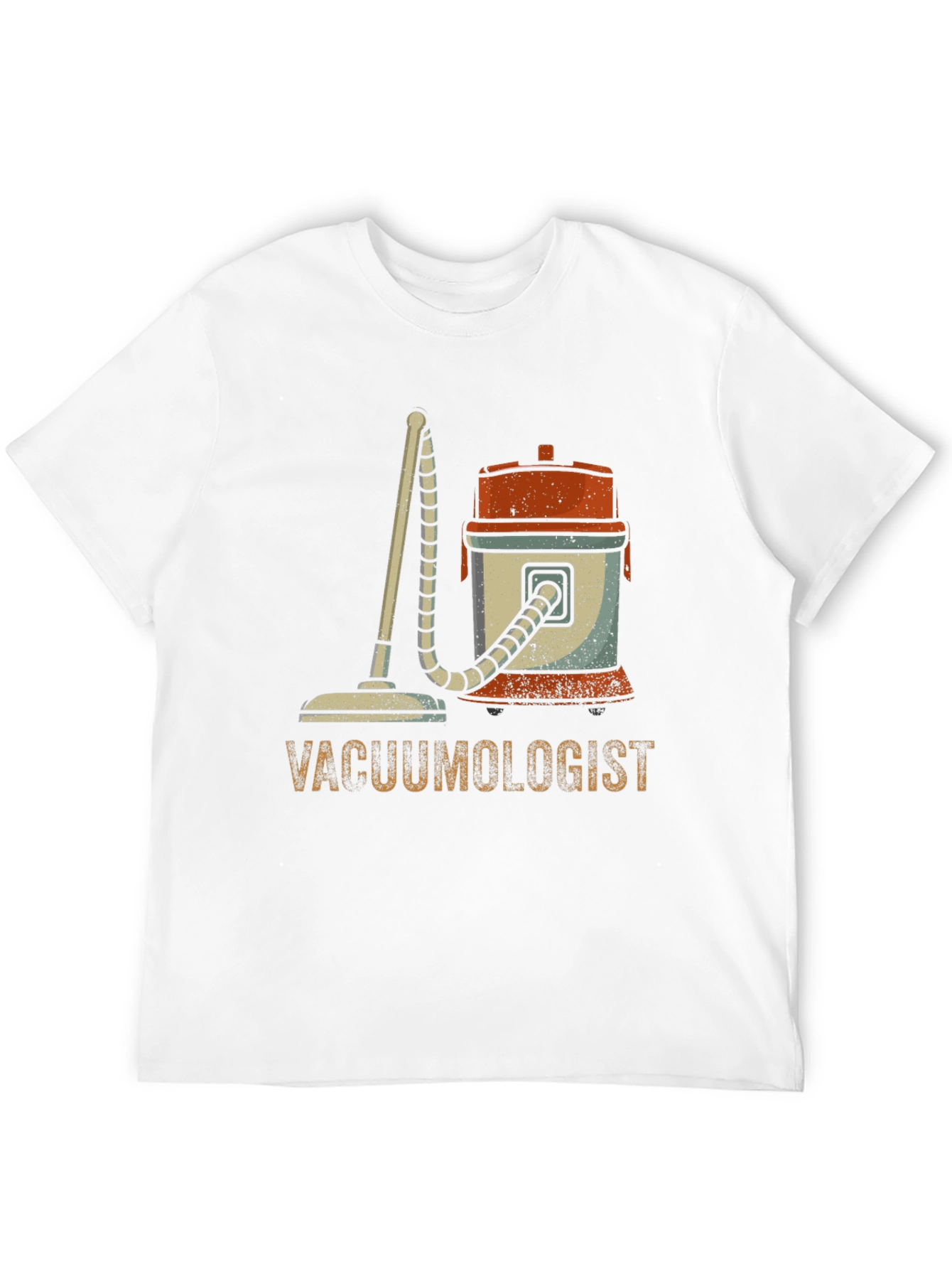 Vacuumologist Graphic T-Shirt - Novelty Cleaning Humor Tee