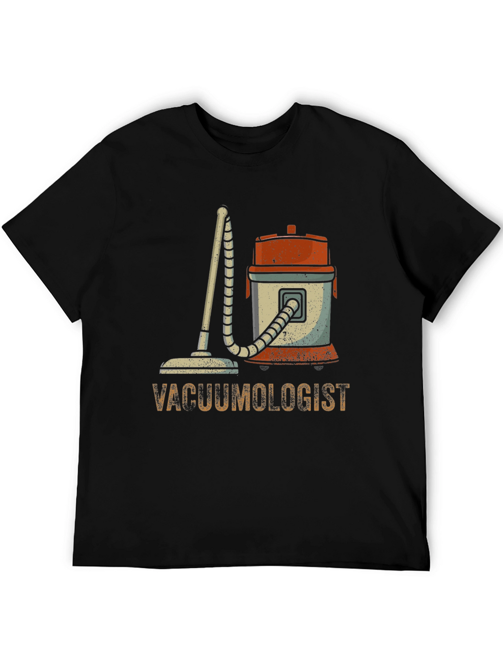 Vacuumologist Graphic T-Shirt - Novelty Cleaning Humor Tee