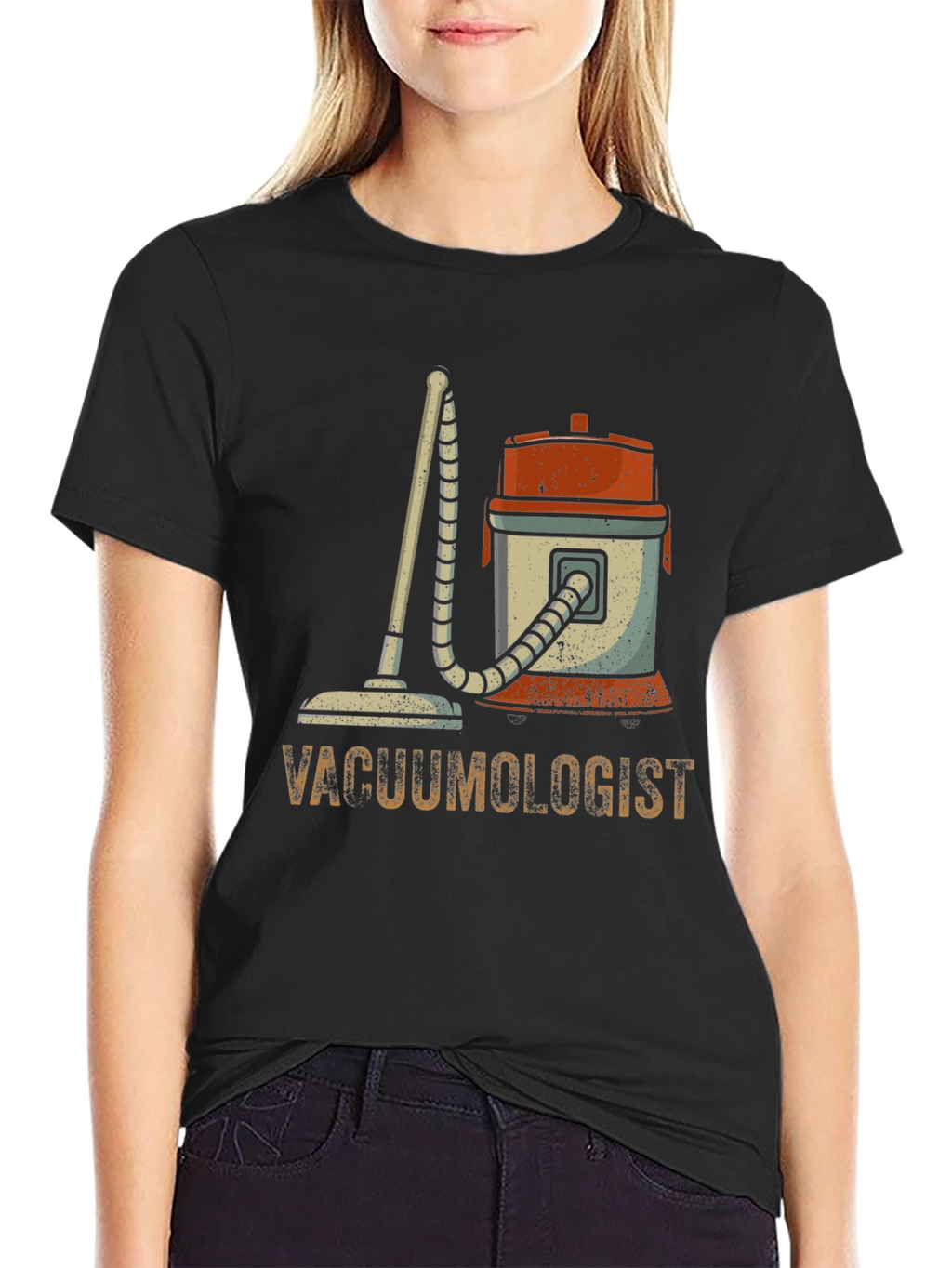 Vacuumologist Graphic T-Shirt - Novelty Cleaning Humor Tee