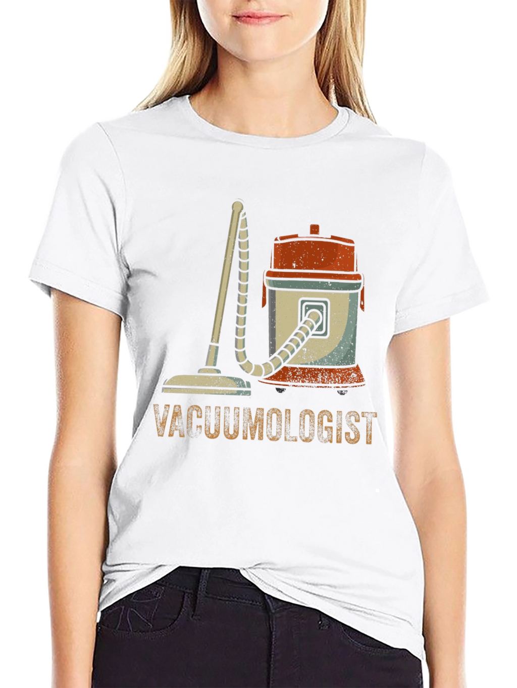 Vacuumologist Graphic T-Shirt - Novelty Cleaning Humor Tee