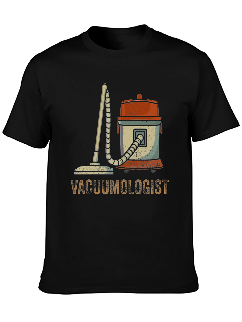 Vacuumologist Graphic T-Shirt - Novelty Cleaning Humor Tee