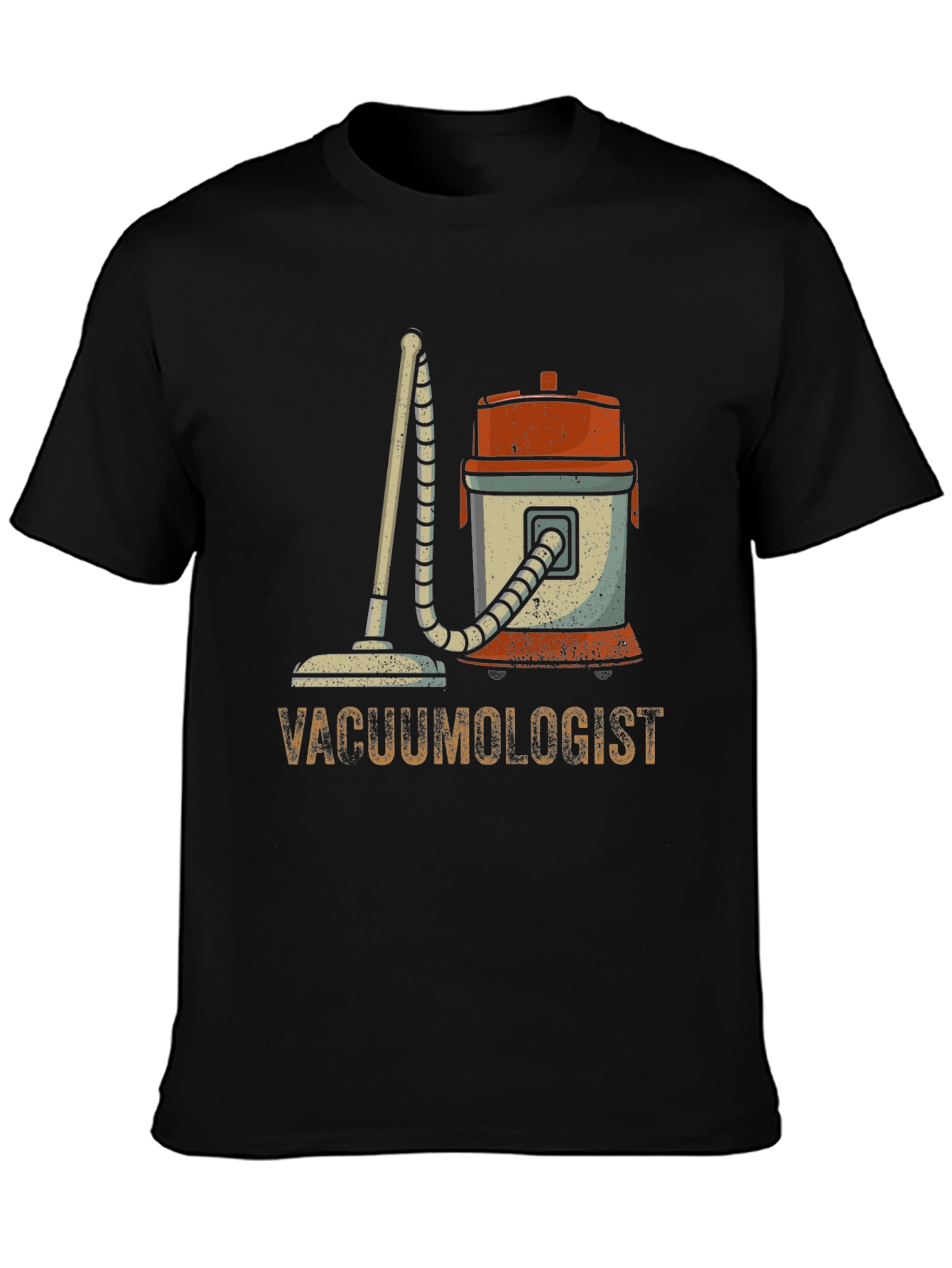 Vacuumologist Graphic T-Shirt - Novelty Cleaning Humor Tee