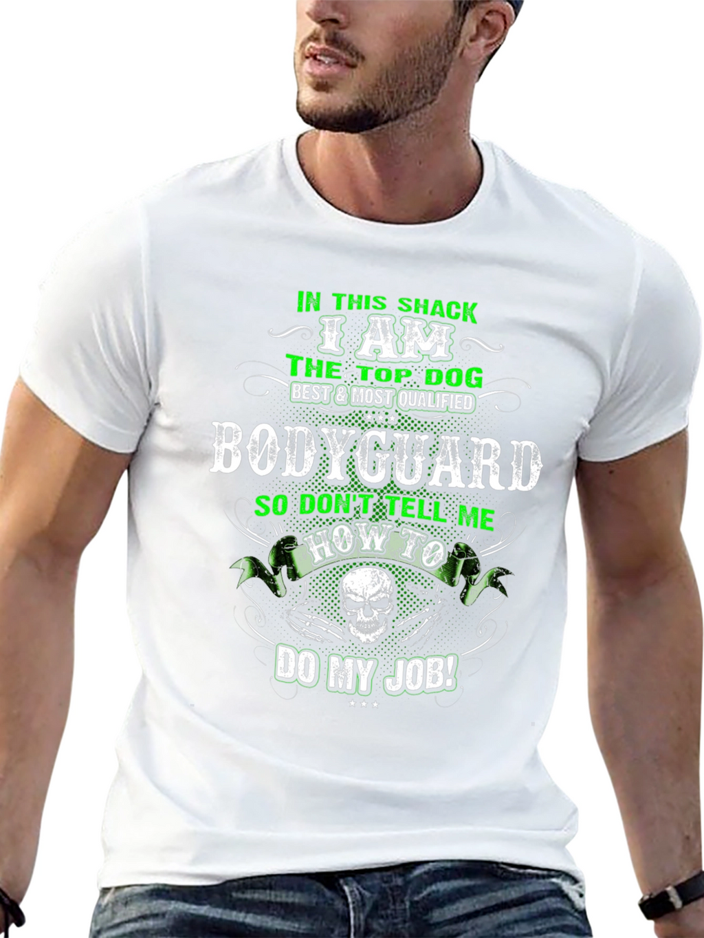 Bodyguard Top Dog Mens Graphic Tee