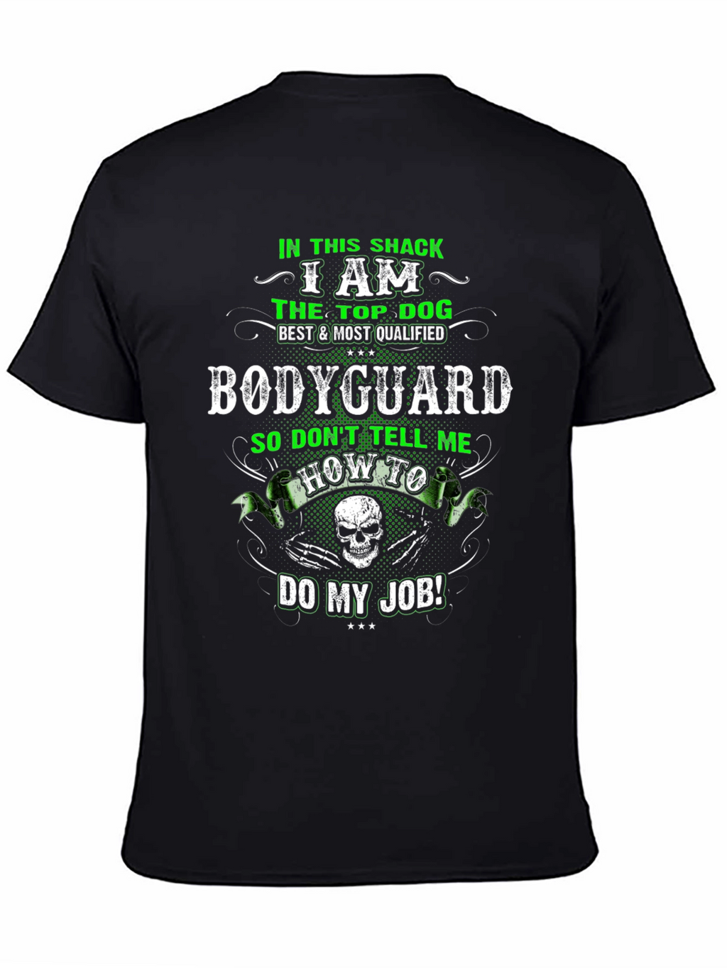 Bodyguard Top Dog Mens Graphic Tee