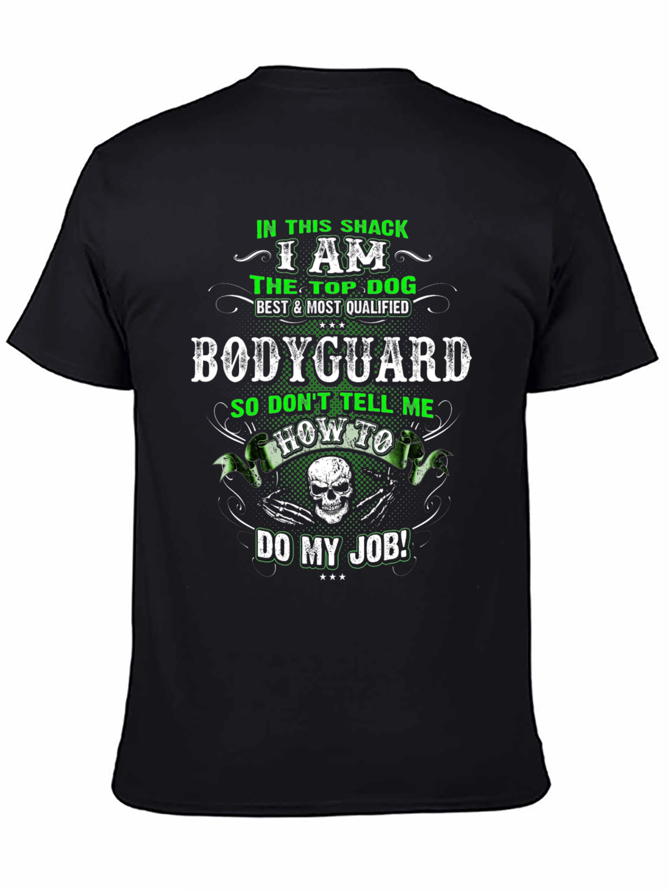 Bodyguard Top Dog Mens Graphic Tee