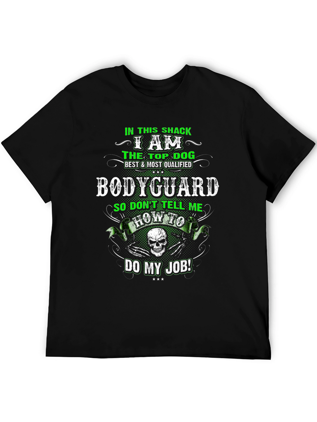 Bodyguard Top Dog Mens Graphic Tee