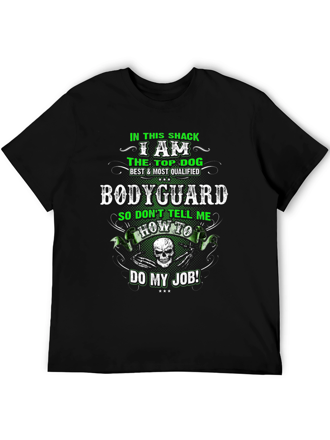 Bodyguard Top Dog Mens Graphic Tee