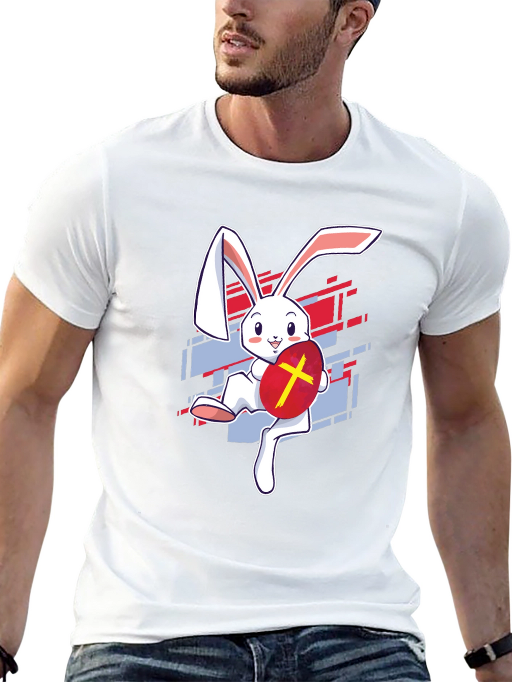 Easter Bunny with Egg T-Shirt